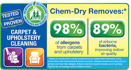 Power Chem-Dry provides effective carpet and upholstery cleaning services!